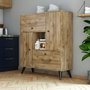 Hanah Home Hercules 3100 Armario Multiusos Nogal